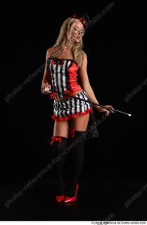 CHRISTY STANDING POSE WITH STICK